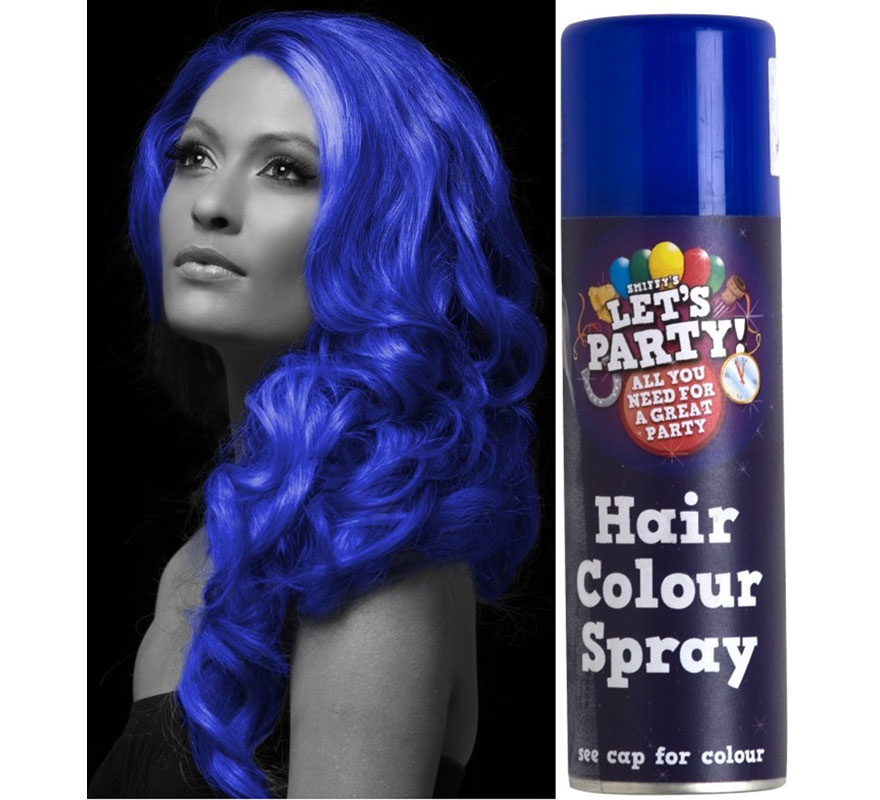 Spray de Pintura para Cabello color Azul 125 ml