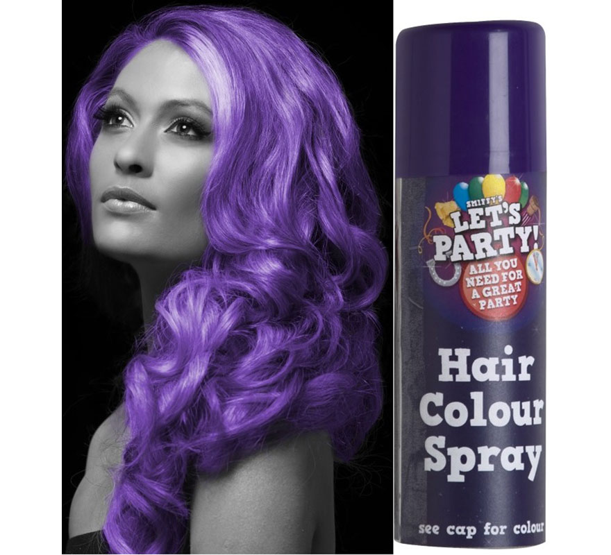 Spray de Pintura para Cabello color Púrpura 125 ml
