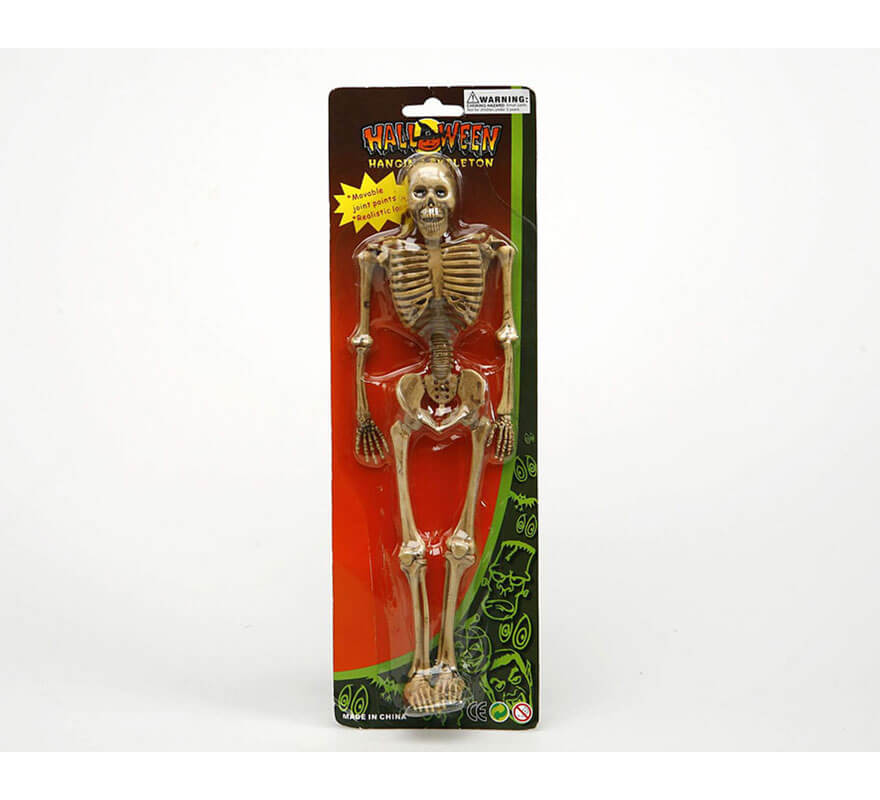 Esqueleto articulado para decoración de Halloween