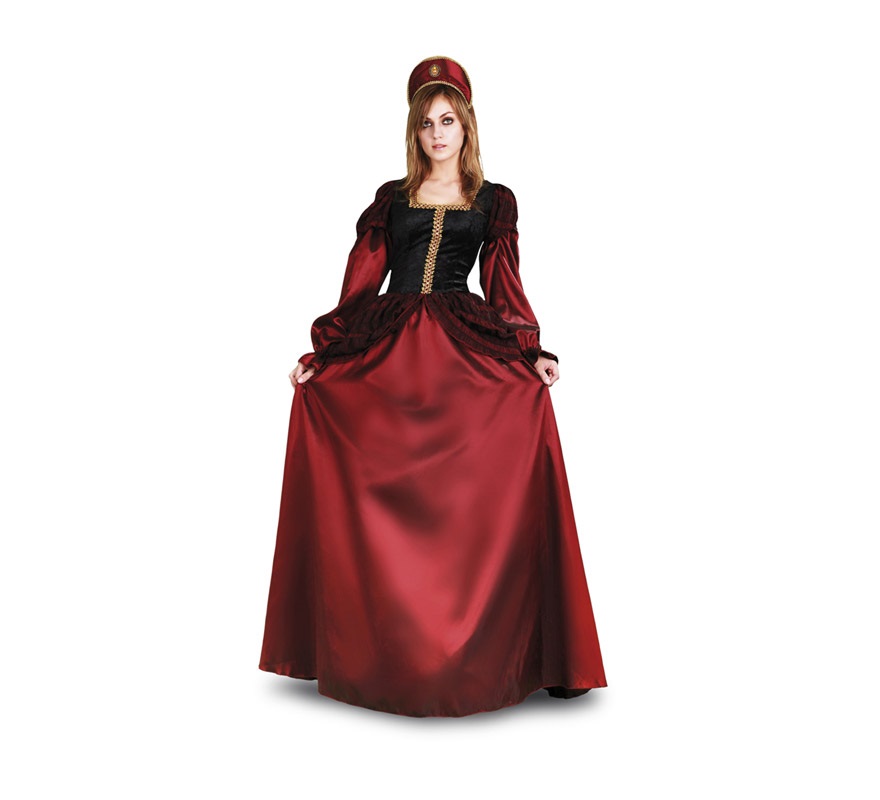 Disfraz de Princesa Medieval para mujer talla M-L