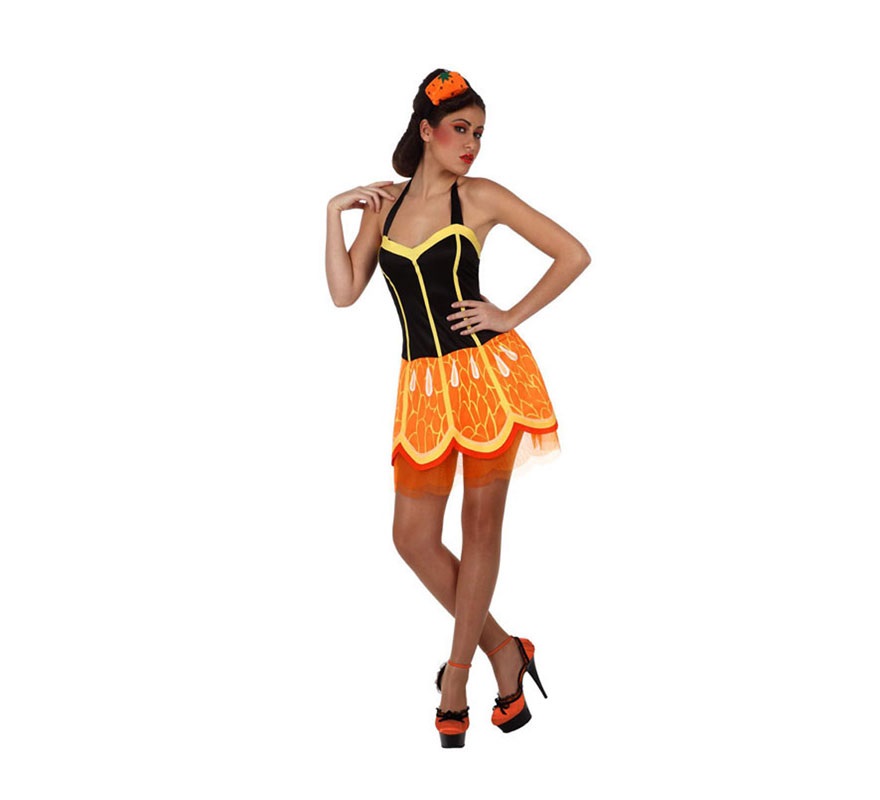 Disfraz de Chica Naranja para mujer talla M-L