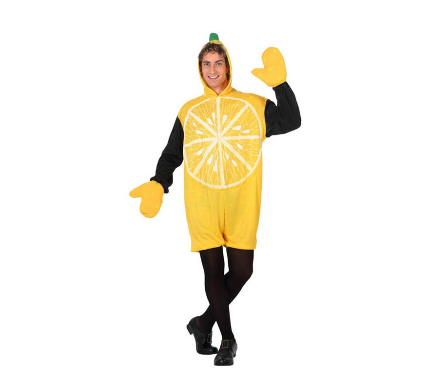 Disfraz de Limón para hombre talla M-L