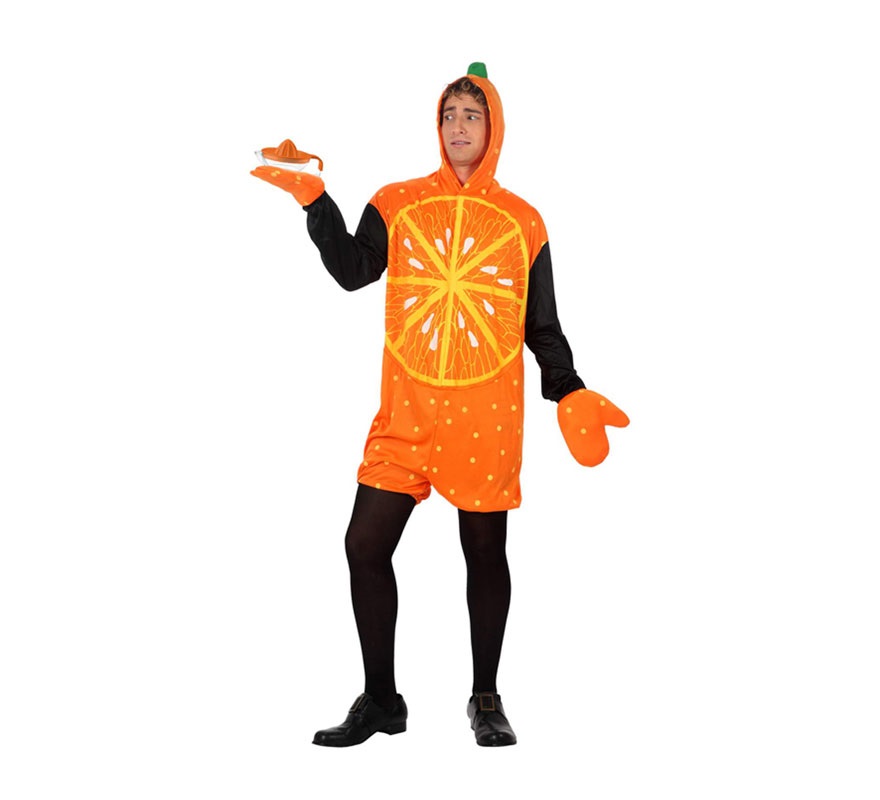 Disfraz de Naranja para hombre talla M-L