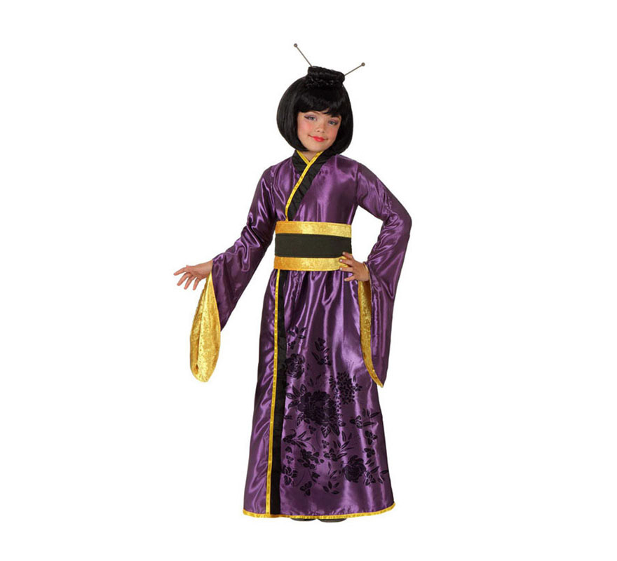 Disfraz de Geisha Japonesa para niñas de 3-4 años