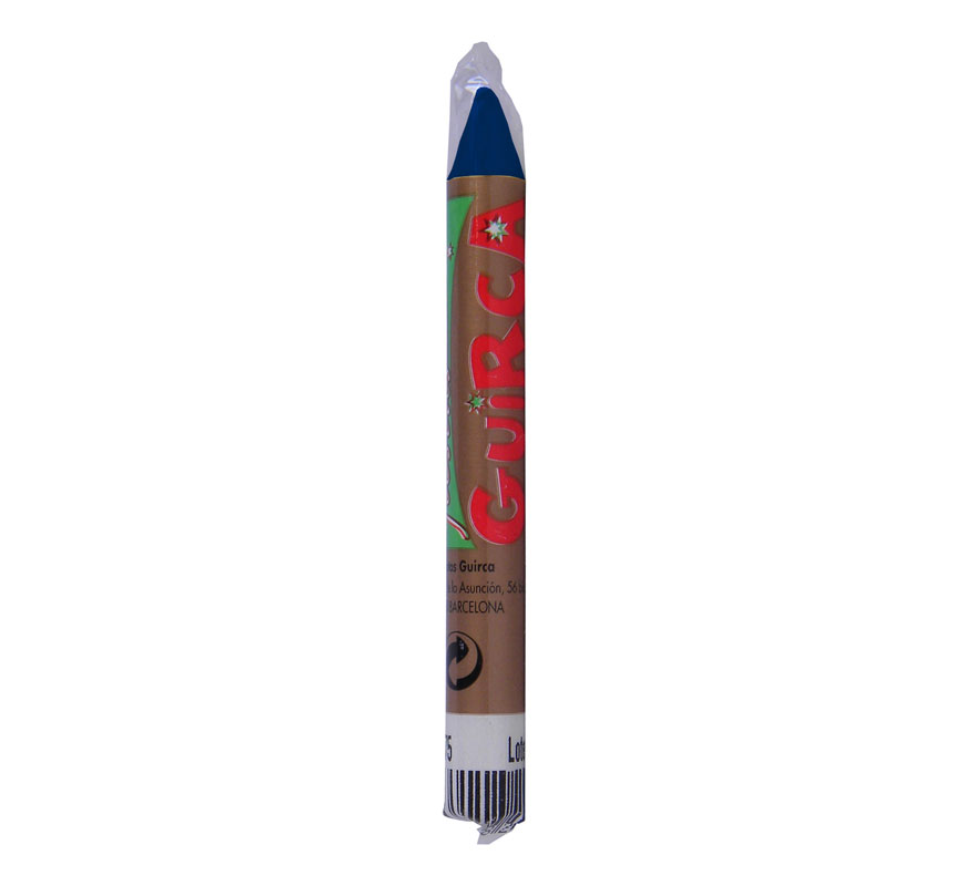 Barra maquillaje Azul Marino 8x75 mm. para Fiesta