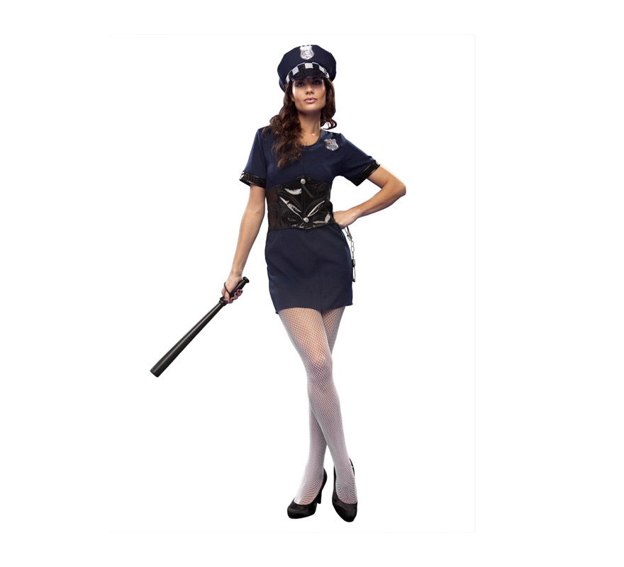 Disfraz de Policía Municipal para mujer talla M-L