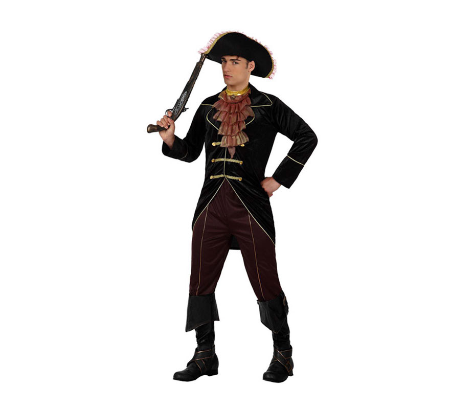 Disfraz de Pirata Elegante para hombre talla M-L