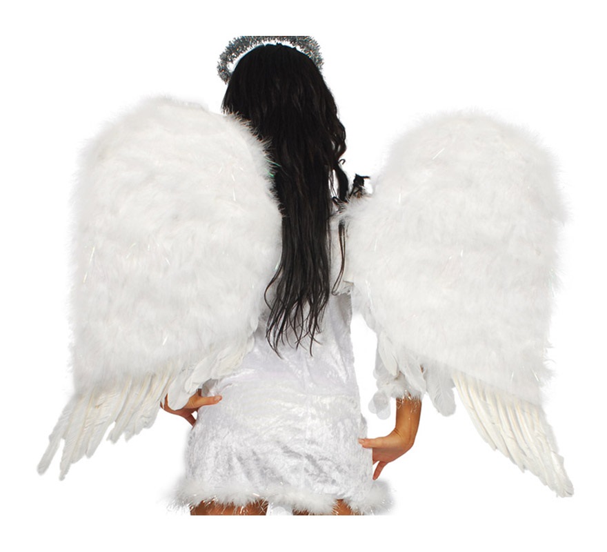 Alas de Angel de plumas 85 cm.