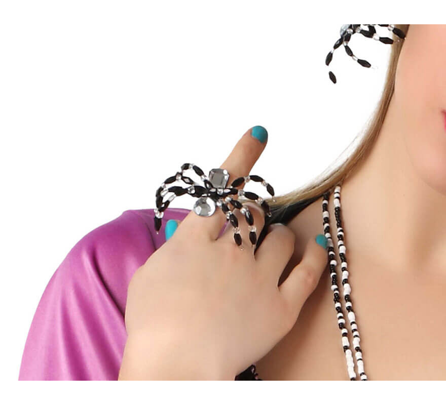 Image of Anillo con Araña para Halloween 08422259164012