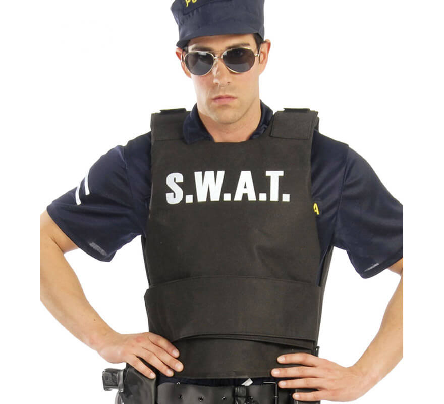 Respeto a ti mismo Establecer Servicio Chaleco antibalas de Policía SWAT para adulto