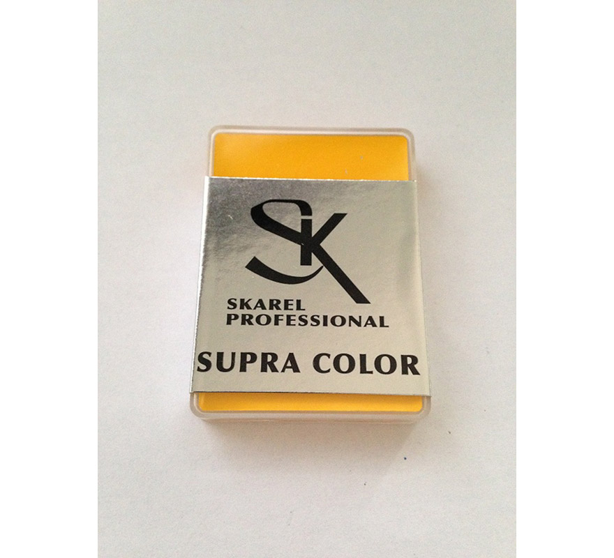 Cajita de Maquillaje Profesional Amarillo de 12 gr.