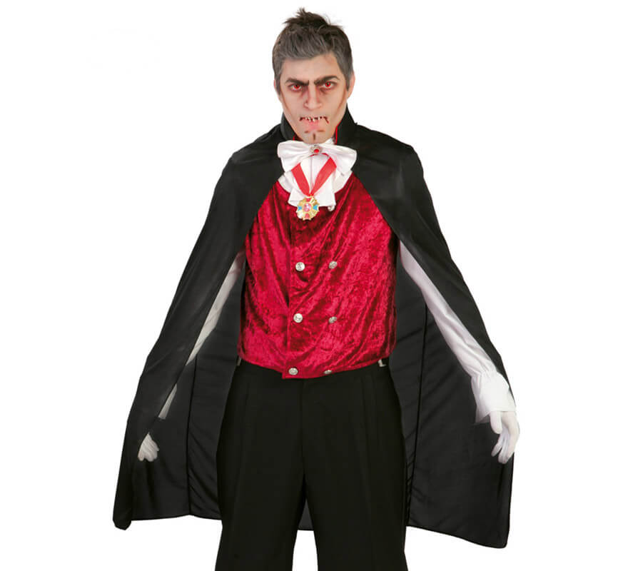 Capa de Vampiro de 110 cm para Halloween