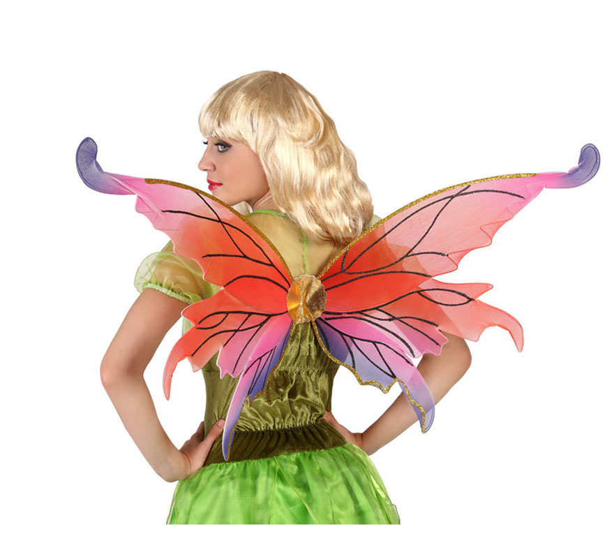 Image of Alas de Mariposa o Hada Multicolor 60 x 40 cm 08422259189732