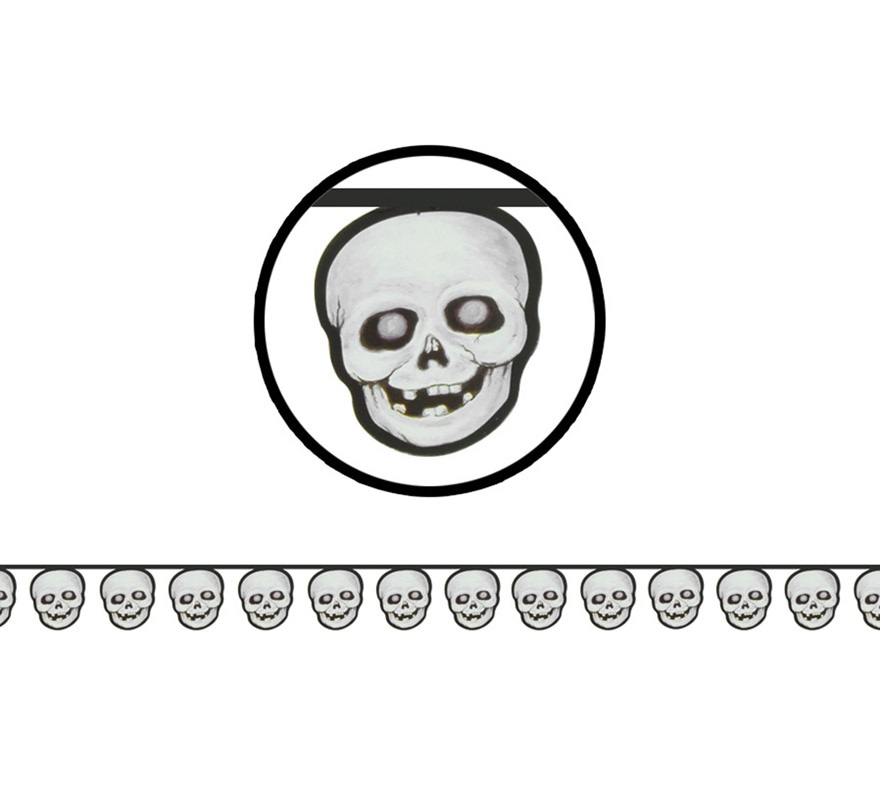 Guirnalda de Esqueleto de 240 cm para Halloween
