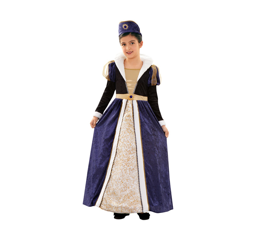 Disfraz de Princesa Real Lujo para niñas