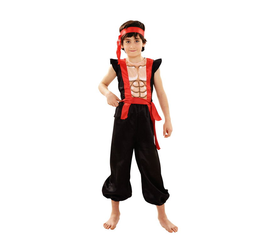 Disfraz de Ninja Musculoso para niños