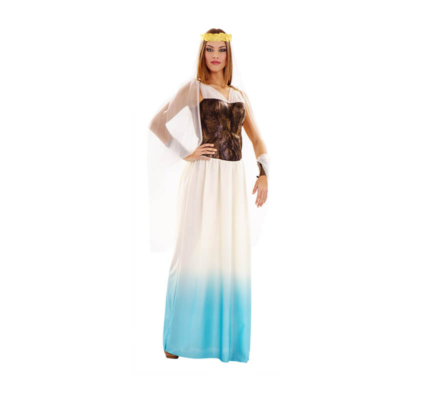 Disfraz de Diosa Romana Lujo para mujer talla M-L