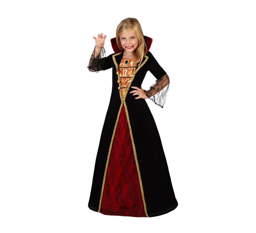 Disfraz de Vampiresa Lujo para niñas