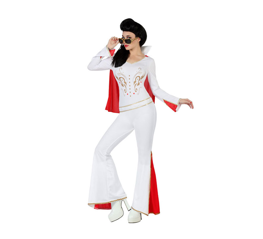 Disfraz de Rockera Elvis para mujer