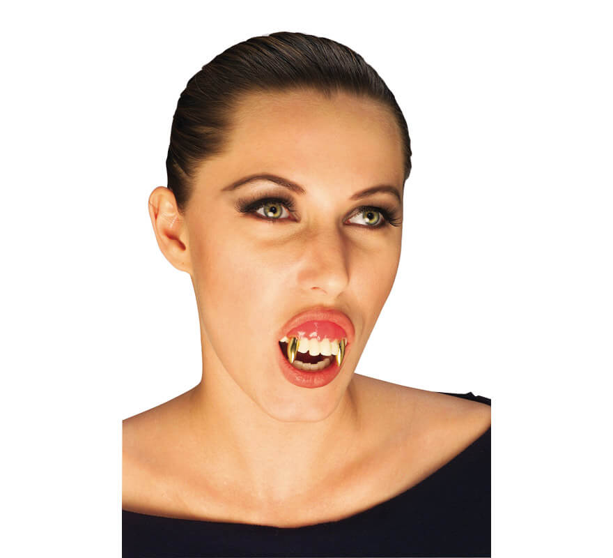 12 Vampirzähne Zähne Kinder Vampir Dracula Gebiß Karneval Fasching  Halloween