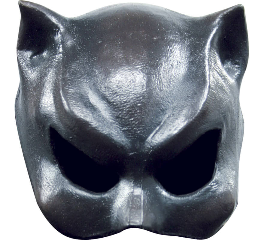 Media Máscara de Cat Woman de látex para Halloween