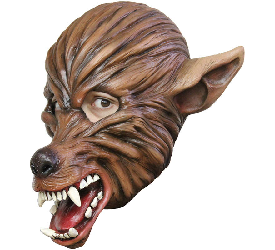 Latex Wolf Mask for Halloween