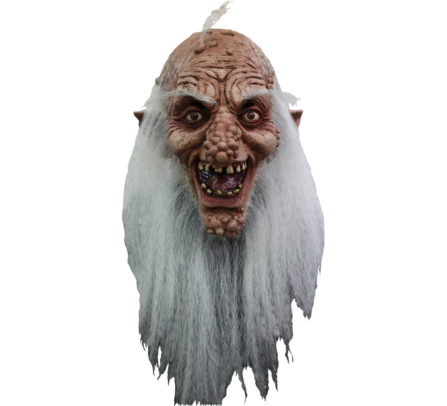 Máscara Bruxa Velha Assustadora - Terror Halloween