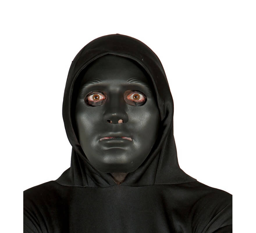 Maschera nera per Halloween