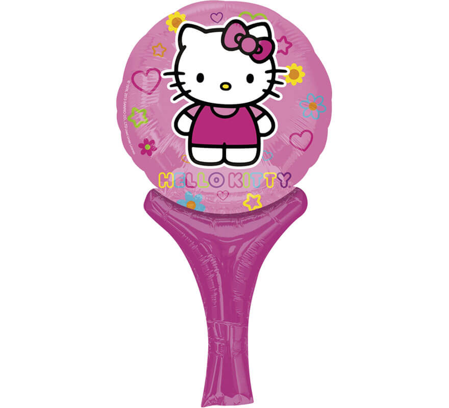 Globo auto-inflable de Hello Kitty de 23 cm