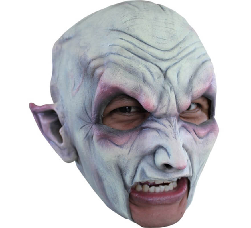 Máscara Chinless Vampire de látex para Halloween