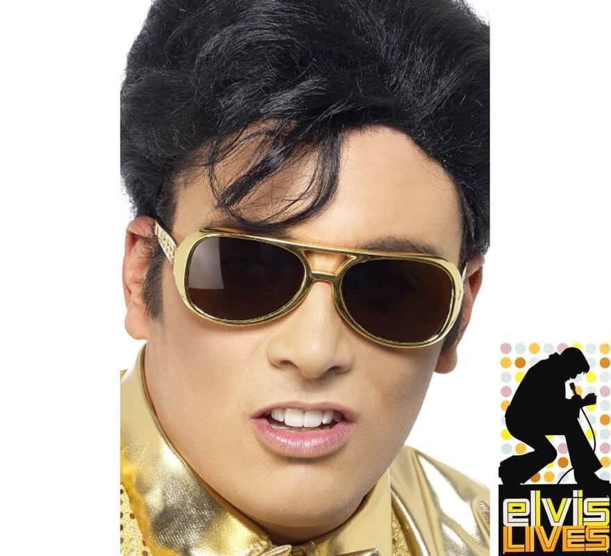 Gafas de Sol auténticas de Elvis Presley en 2 colores surtidos