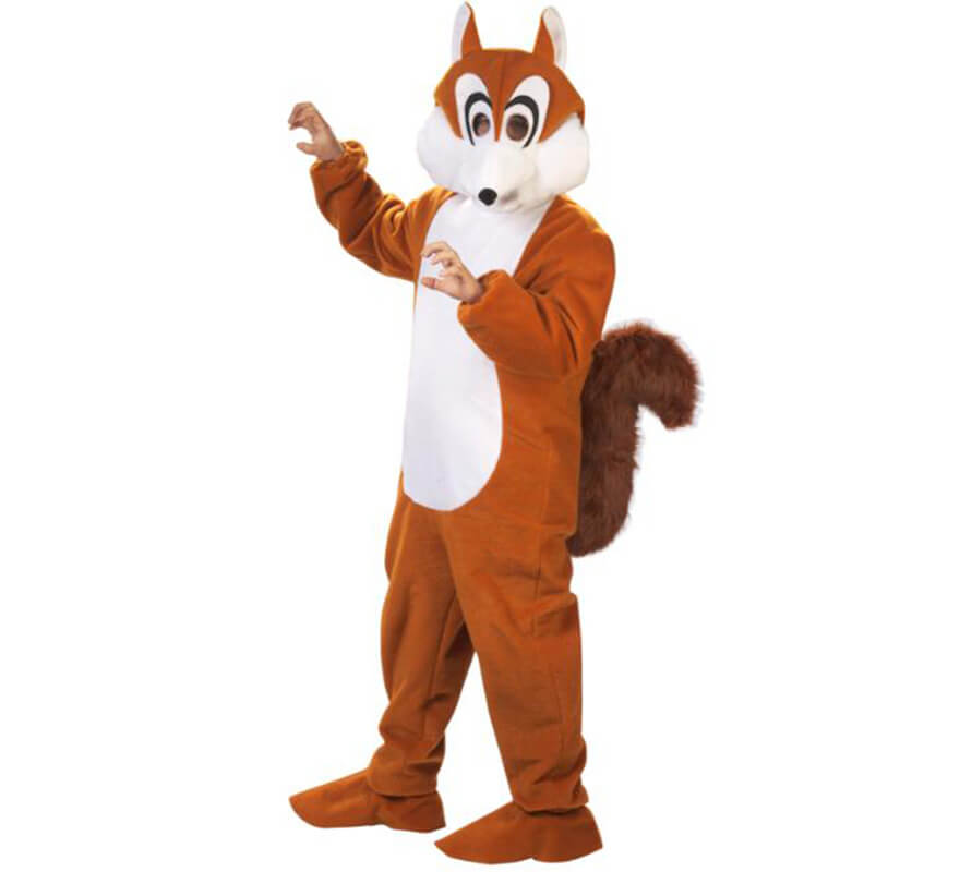 Costume di volpe o scoiattolo per adulti