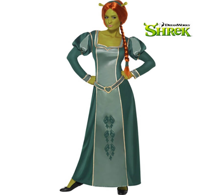 Disfraz de Princesa Fiona de Shrek para mujer