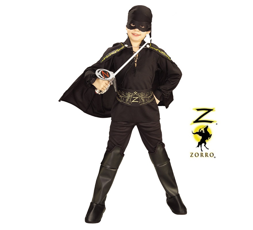 Disfraz del Zorro en caja con ACC.