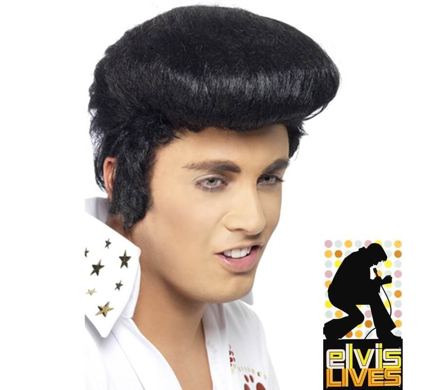 Peluca de Elvis adulto deluxe
