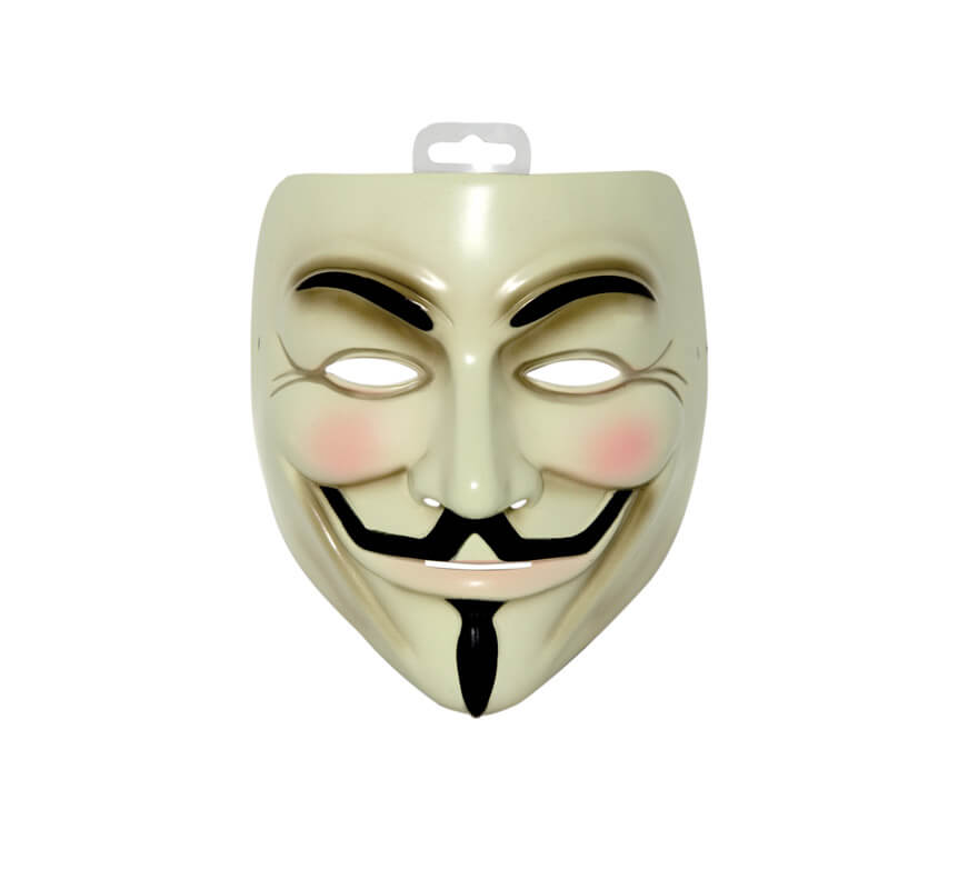 Máscara de V de Vendetta para Halloween