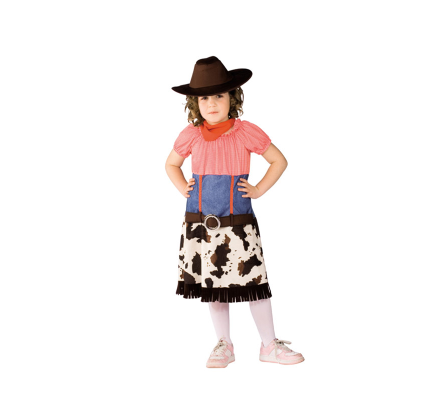 Disfraz de Cowgirl para niñas de 5 a 7 años