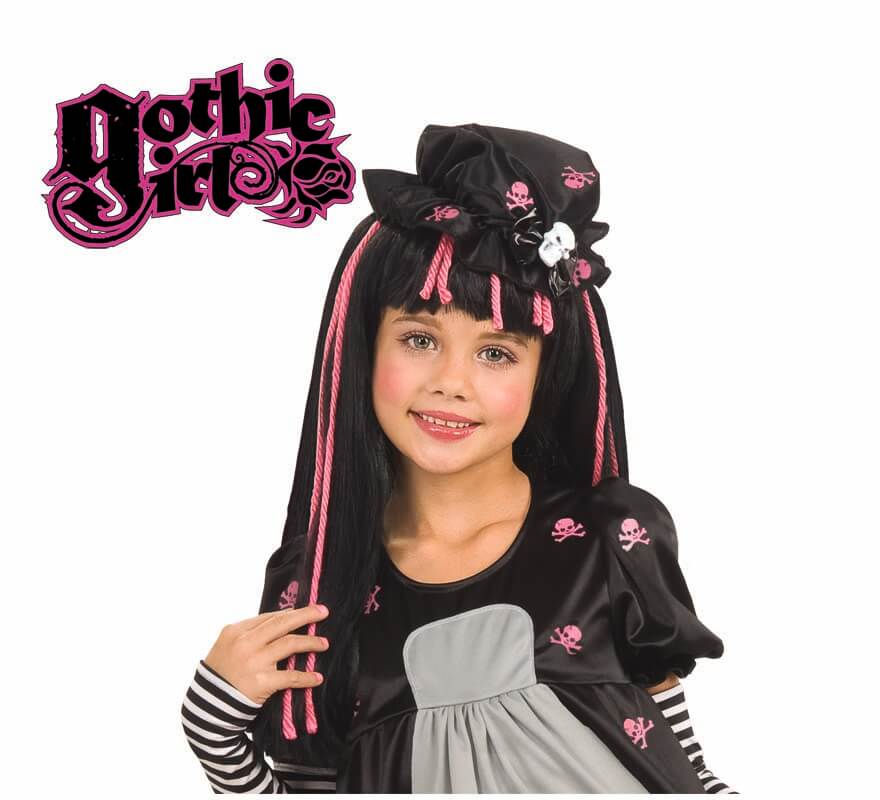 Peluca Black Dolly de GOTHIC GIRLS