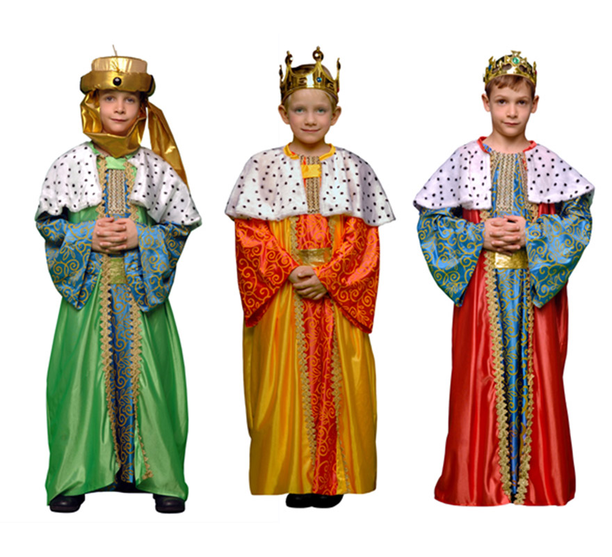 Disfraz de Rey Mago 10-12 años para niño