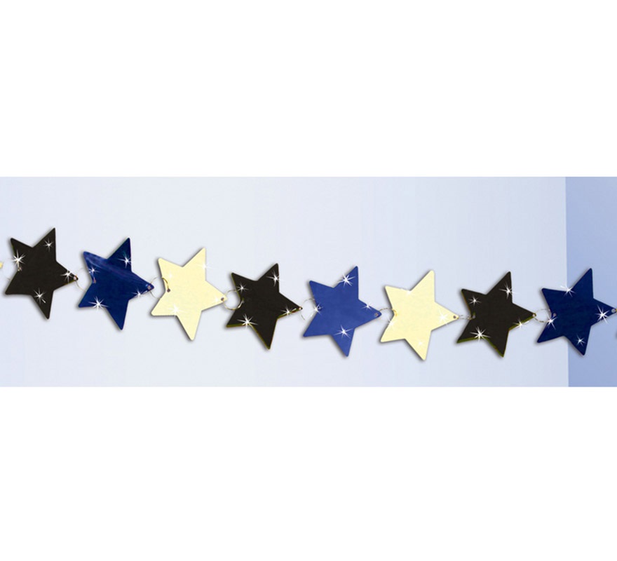 Guirnalda decorativa de Estrellas grandes de 277 cm