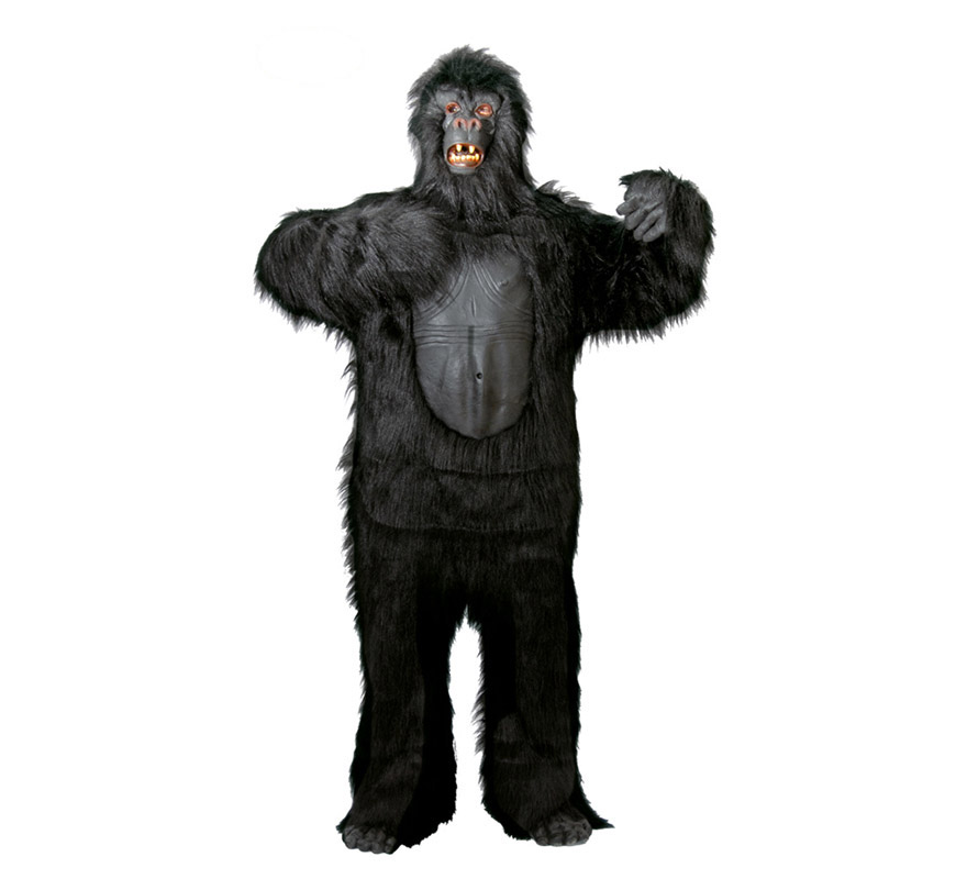 Disfraz de Gorila Negro Extra para adulto Carnaval