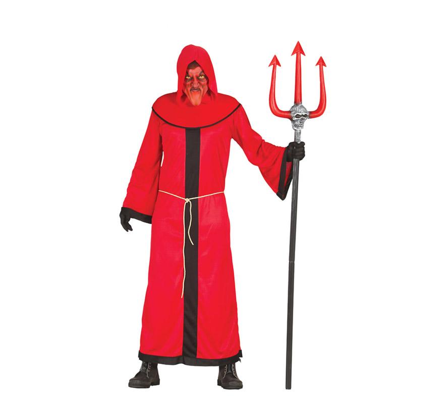Disfraz para hombre de Demonio rojo para Halloween