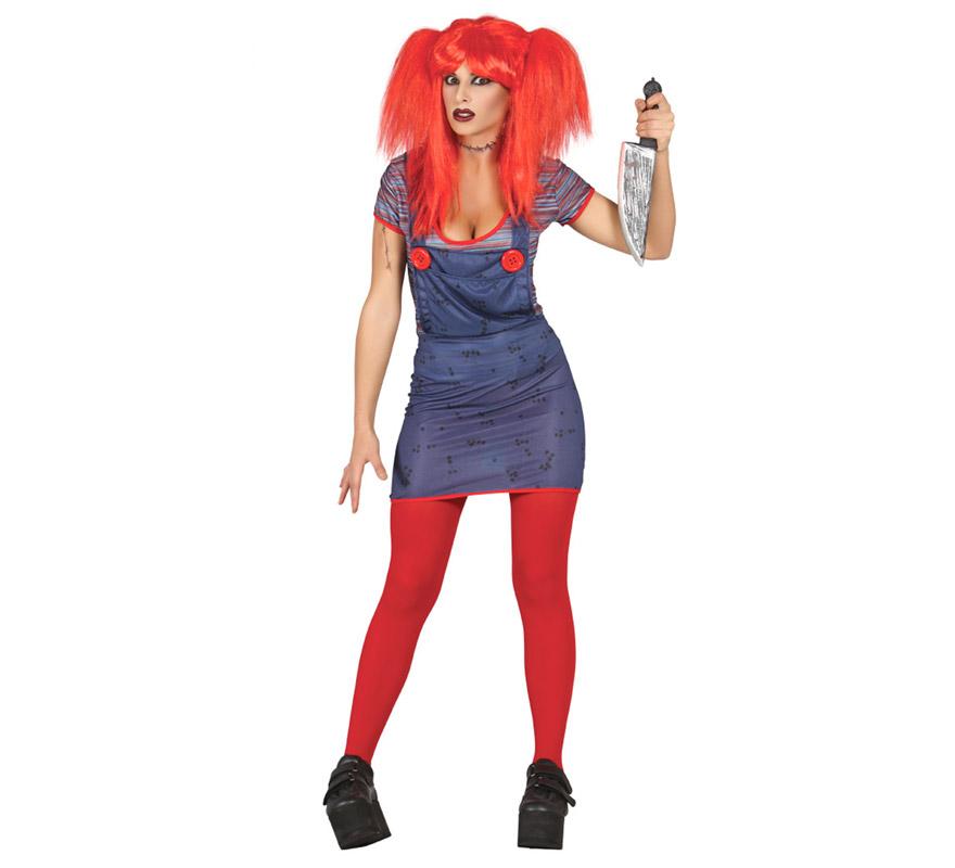 Disfraz para Halloween de Rag Doll de mujer