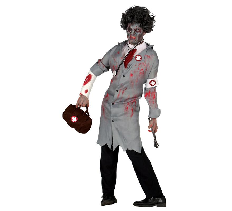 Disfraz de Dead Doctor para hombre en Halloween