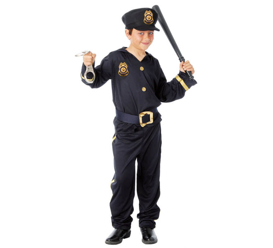  Costume Poliziotto Bambino