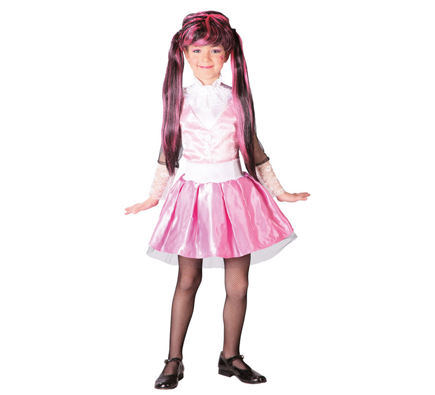 Disfraz de Pink Monster para niñas