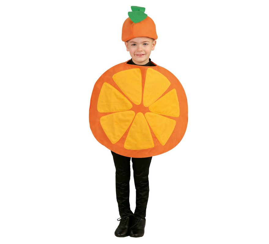 Disfraz de Fruta Naranja para niños