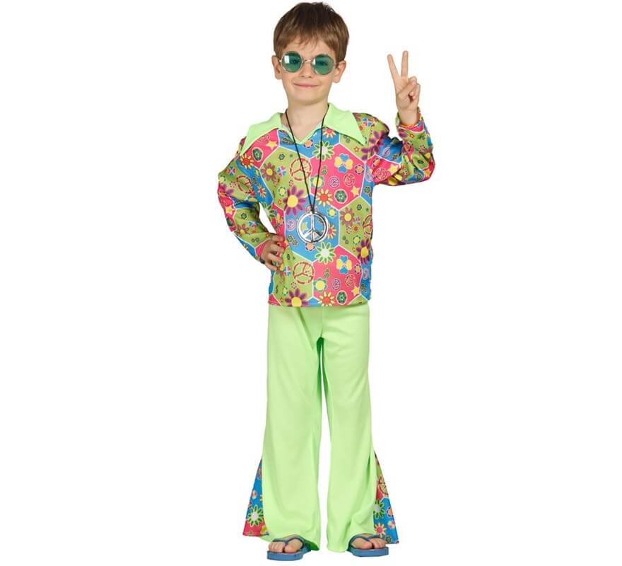 Disfraz de Hippie Boy para Niños