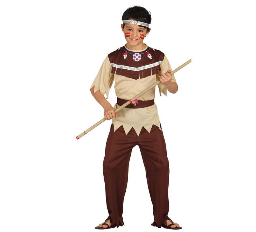 Disfraz de Indio Cherokee para Niños