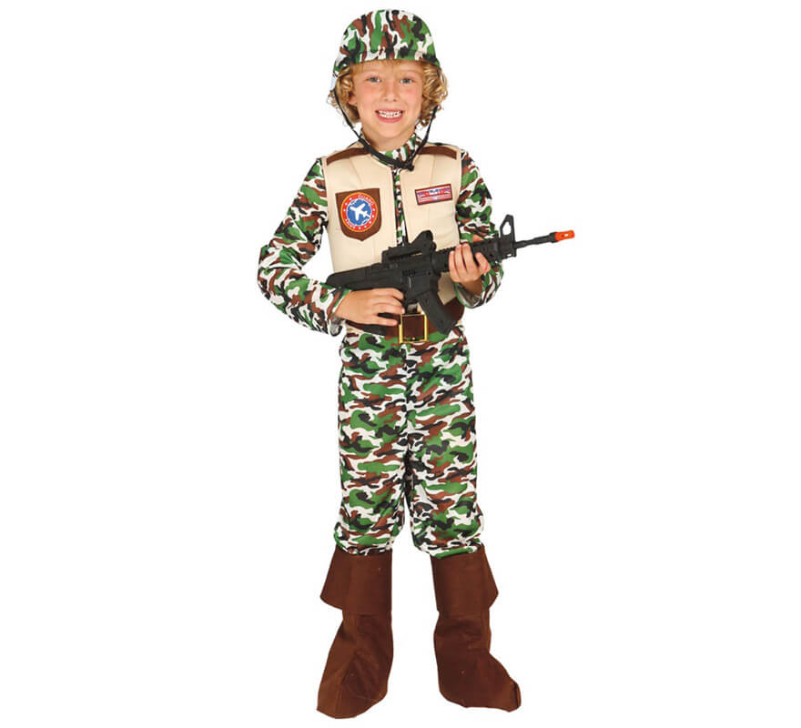 Disfraz Soldado Fuerzas Especiales para Niños